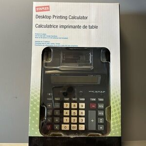 Desktop printing calculator